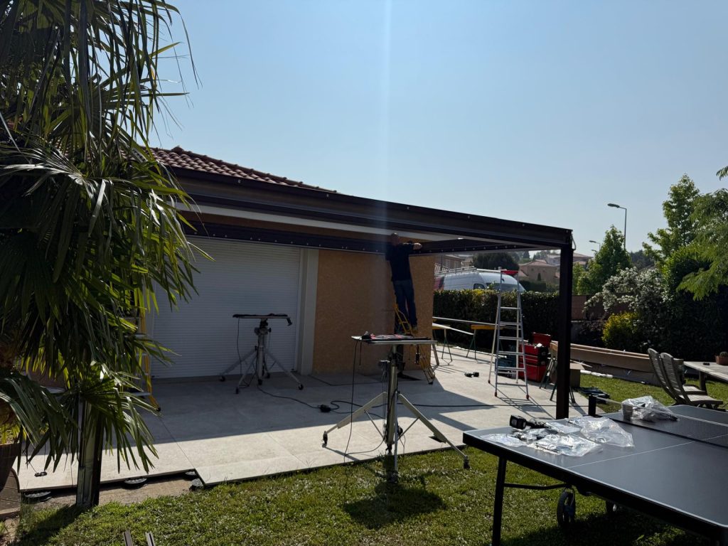 installation d'une pergola à saint etienne